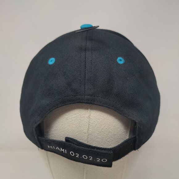 '47 Brand MVP Men's Strapback Hat Black OSFA Embroidered Super Bowl LIV - Picture 5 of 9